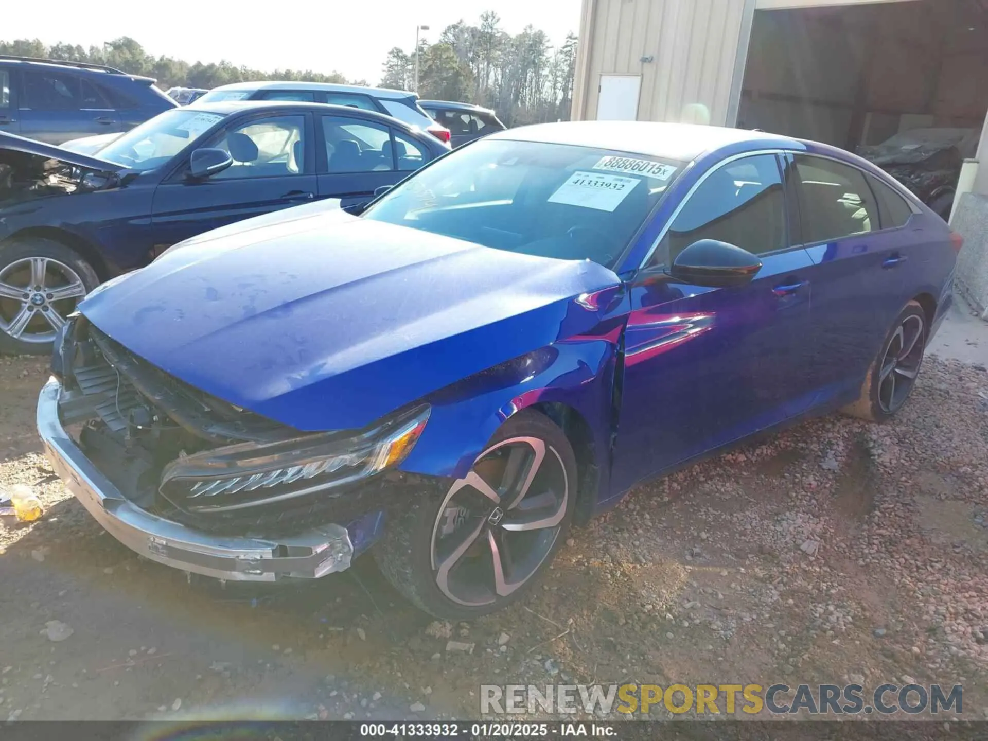 2 Photograph of a damaged car 1HGCV1F40NA085617 HONDA ACCORD 2022