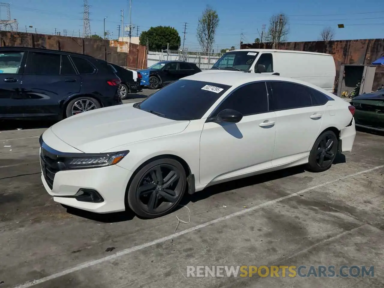 1 Photograph of a damaged car 1HGCV1F40NA086363 HONDA ACCORD 2022