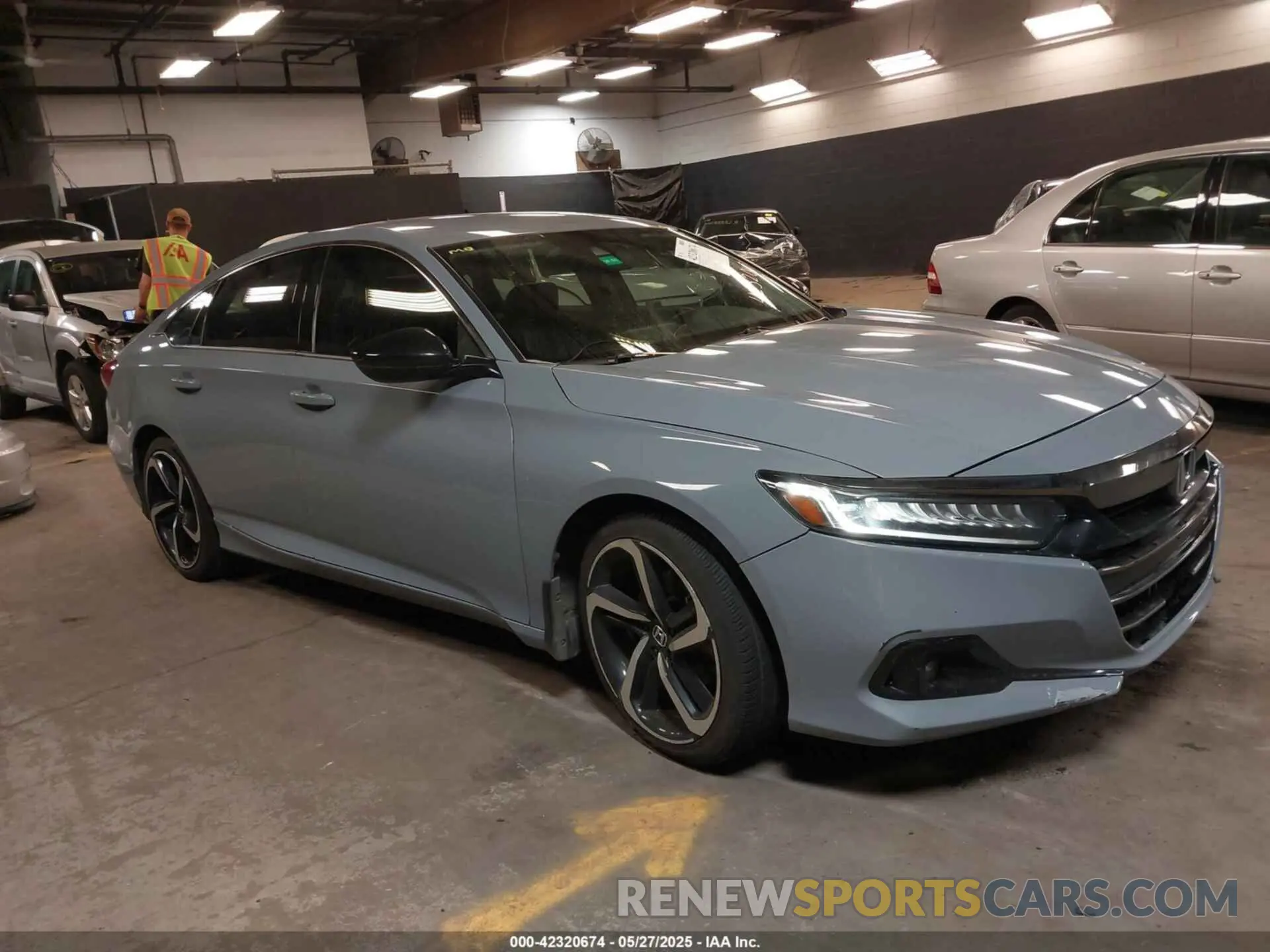 1 Photograph of a damaged car 1HGCV1F41NA012000 HONDA ACCORD 2022