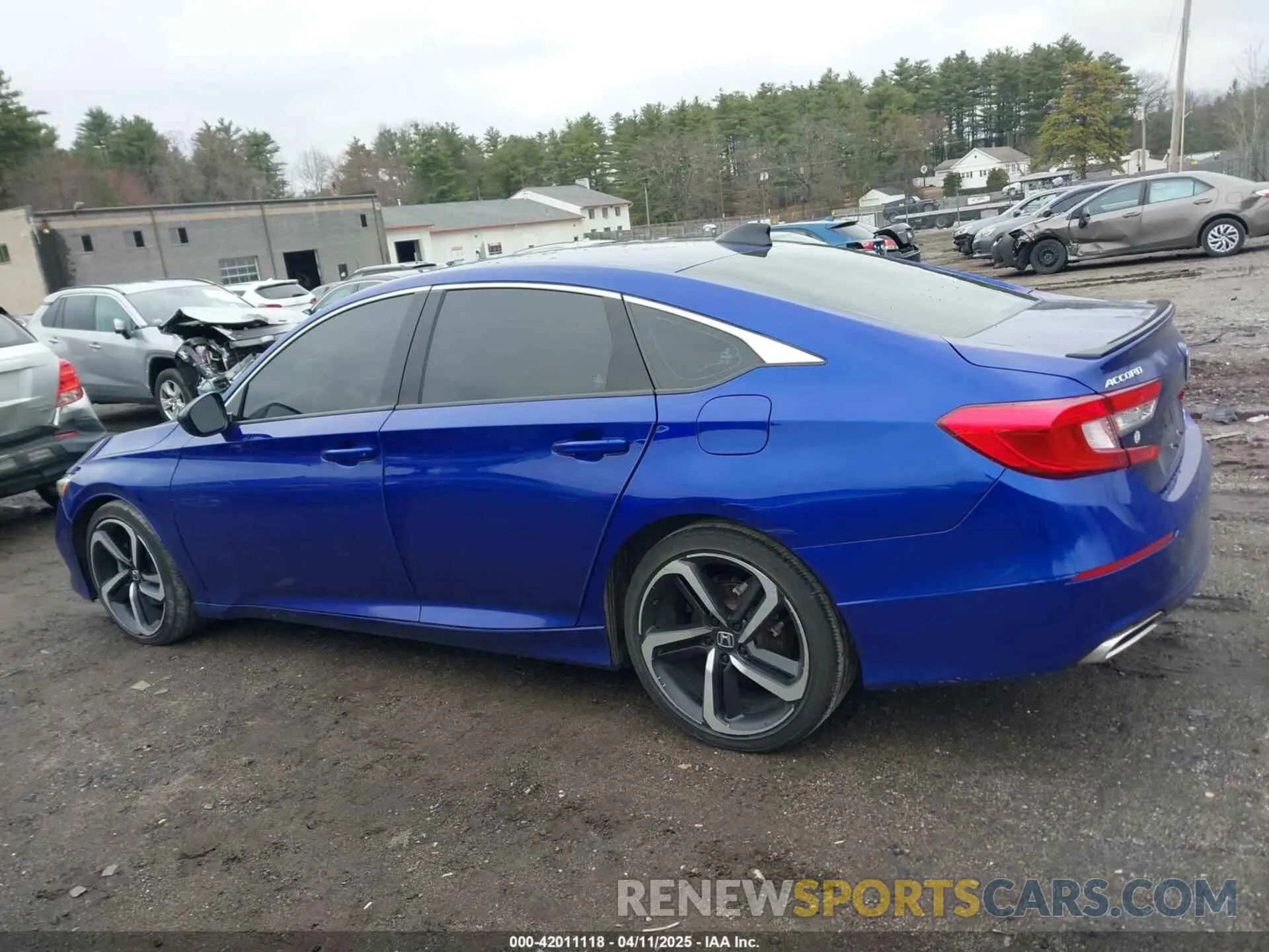 14 Photograph of a damaged car 1HGCV1F41NA020825 HONDA ACCORD 2022