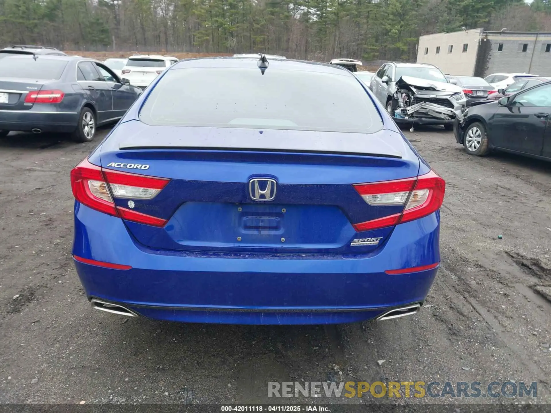 16 Photograph of a damaged car 1HGCV1F41NA020825 HONDA ACCORD 2022