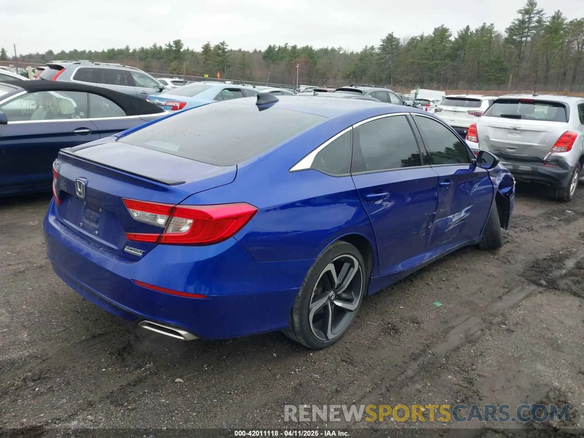 4 Photograph of a damaged car 1HGCV1F41NA020825 HONDA ACCORD 2022
