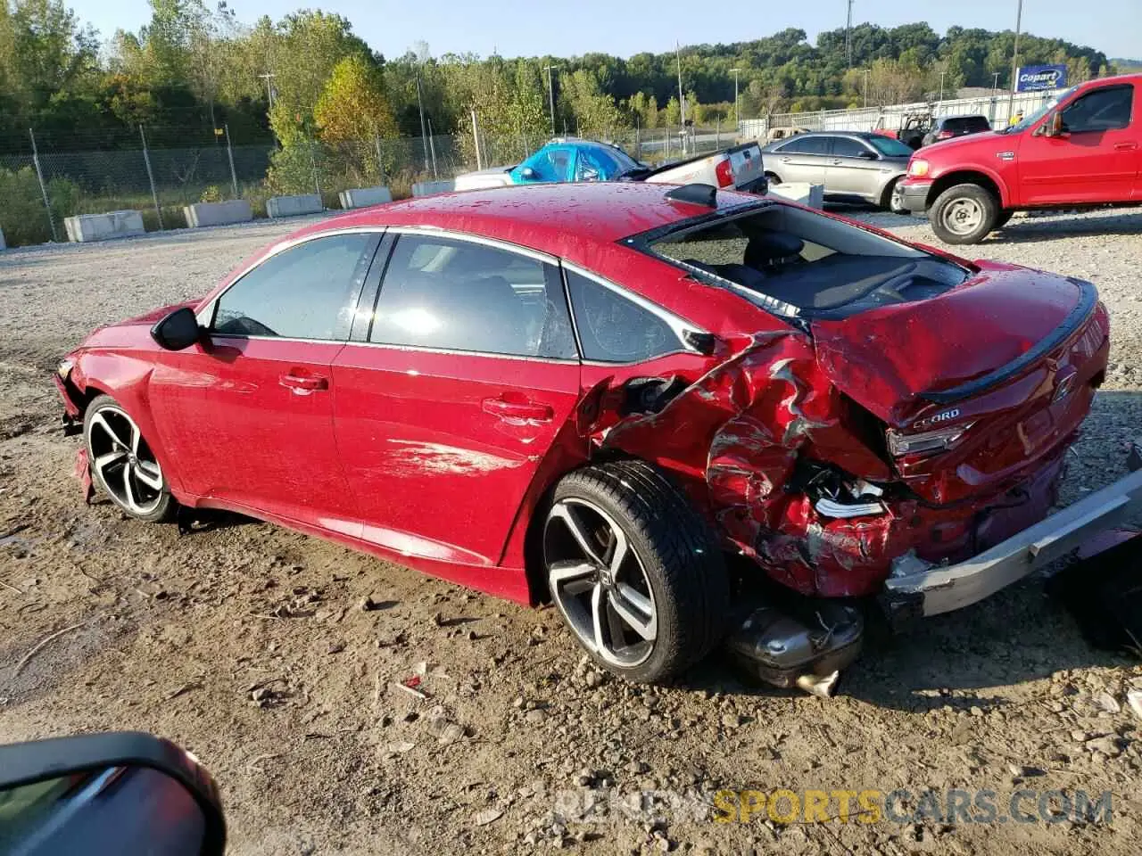 2 Photograph of a damaged car 1HGCV1F41NA028147 HONDA ACCORD 2022