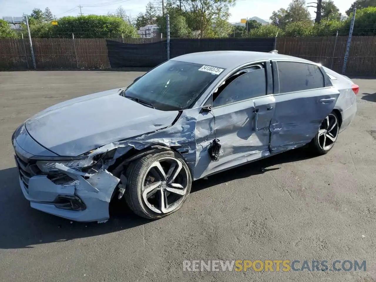 1 Photograph of a damaged car 1HGCV1F41NA042212 HONDA ACCORD 2022