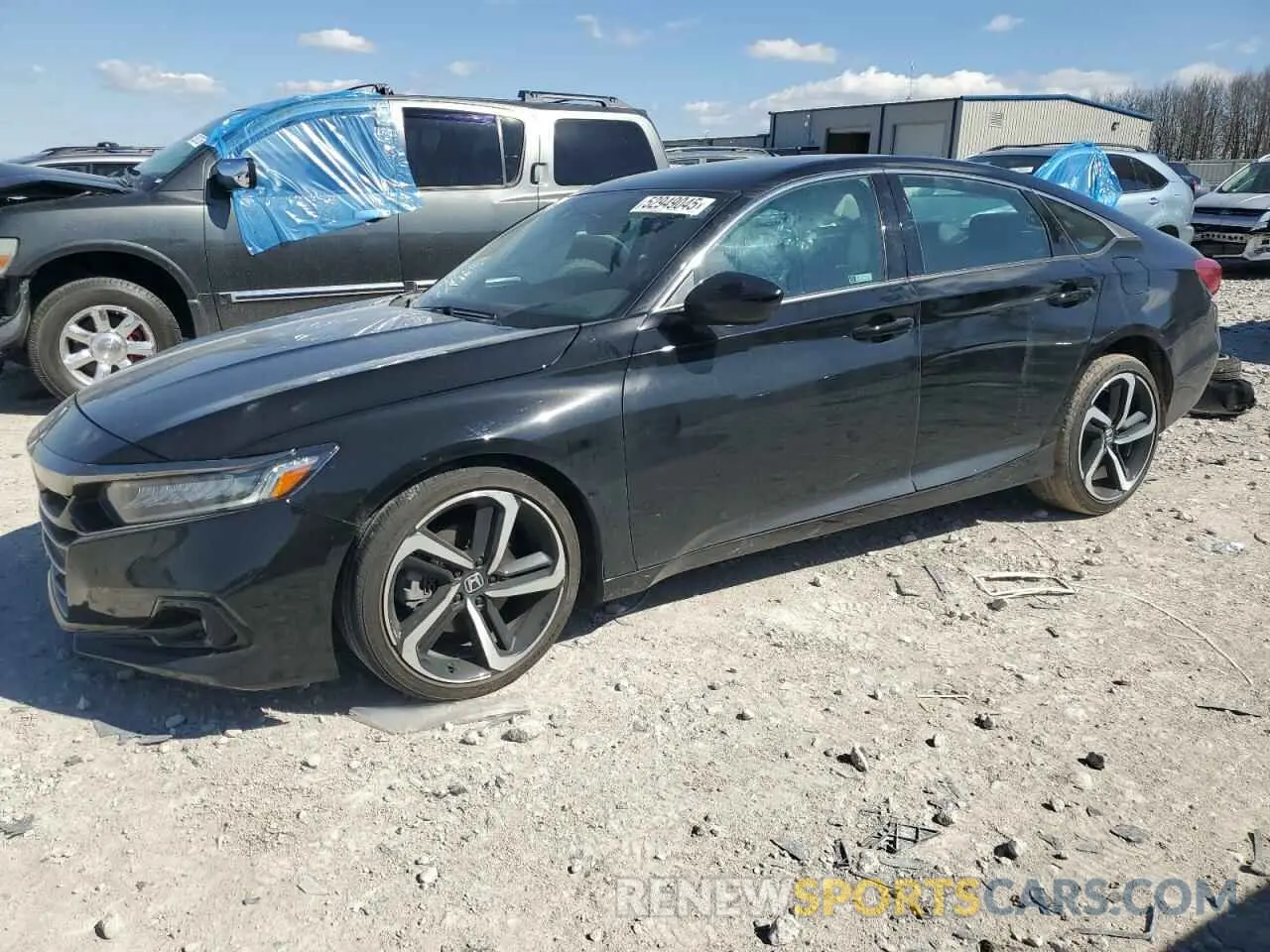 1 Photograph of a damaged car 1HGCV1F41NA069135 HONDA ACCORD 2022