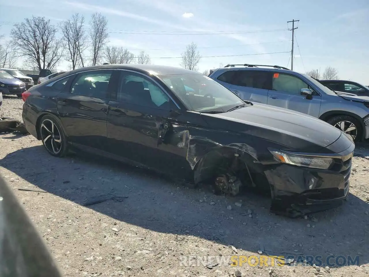 4 Photograph of a damaged car 1HGCV1F41NA069135 HONDA ACCORD 2022