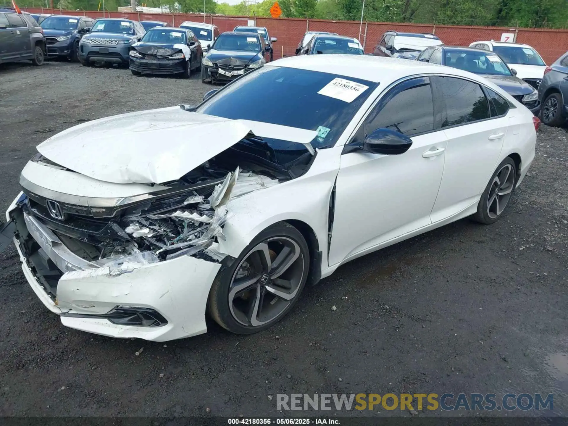 2 Photograph of a damaged car 1HGCV1F41NA072827 HONDA ACCORD 2022