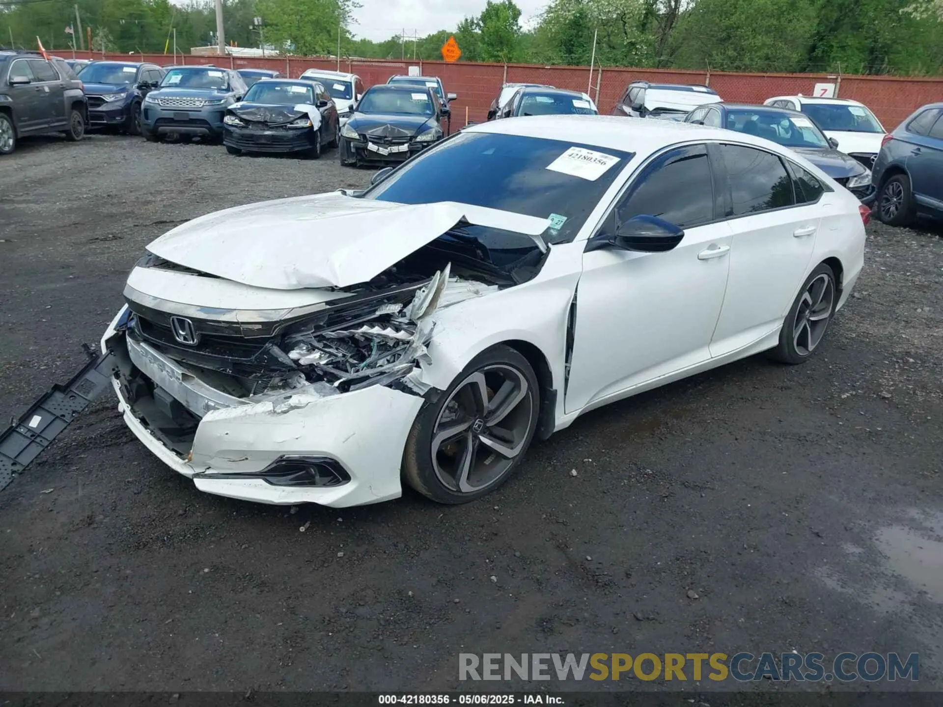 6 Photograph of a damaged car 1HGCV1F41NA072827 HONDA ACCORD 2022