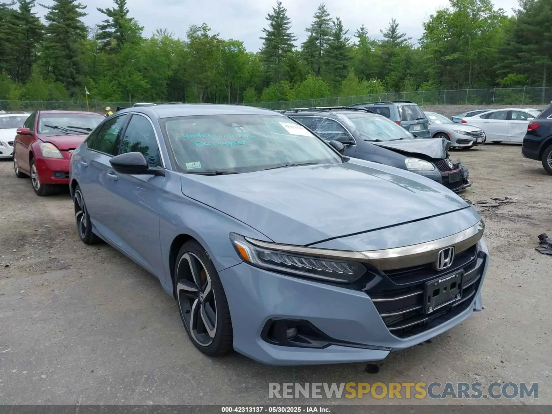 1 Photograph of a damaged car 1HGCV1F41NA094066 HONDA ACCORD 2022