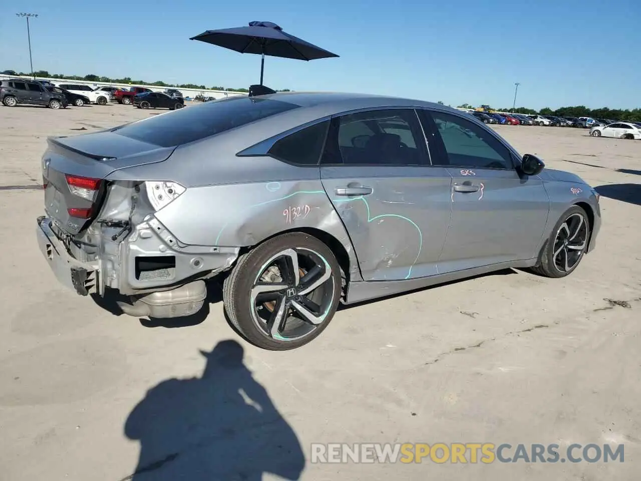 3 Photograph of a damaged car 1HGCV1F41NA120200 HONDA ACCORD 2022