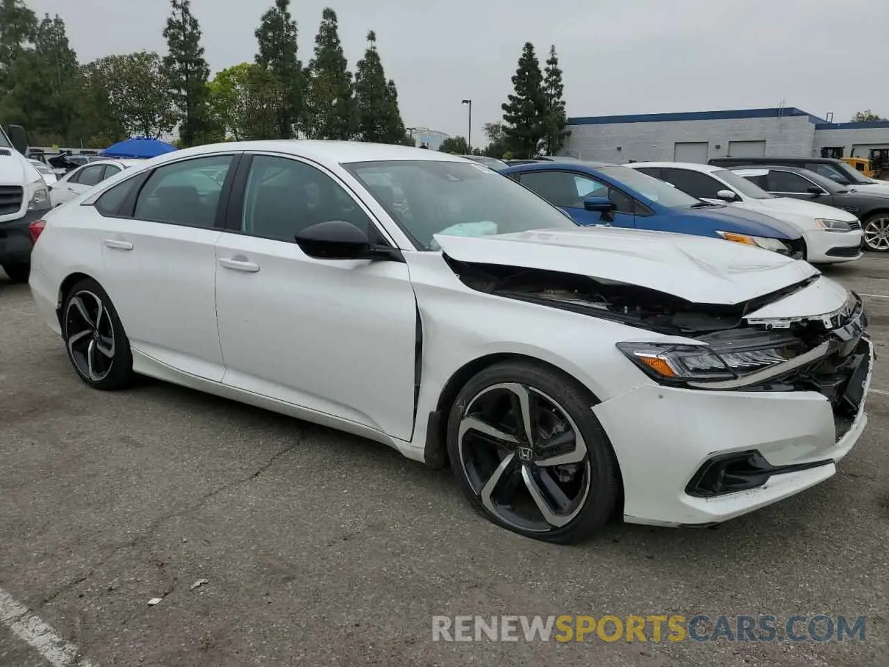 4 Photograph of a damaged car 1HGCV1F42NA016752 HONDA ACCORD 2022