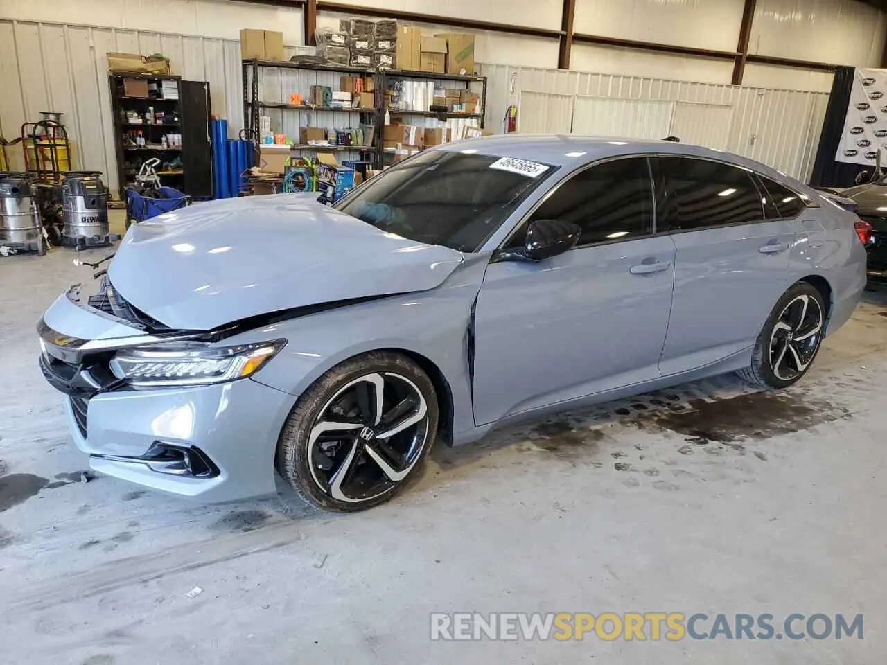 1 Photograph of a damaged car 1HGCV1F42NA027931 HONDA ACCORD 2022