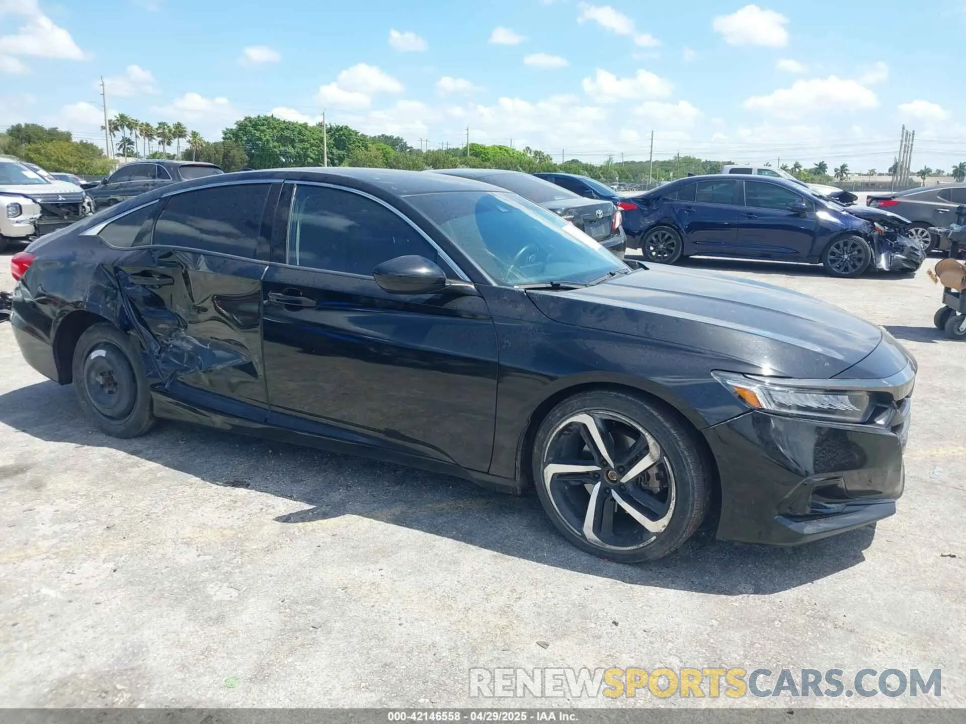 1 Photograph of a damaged car 1HGCV1F42NA034507 HONDA ACCORD 2022