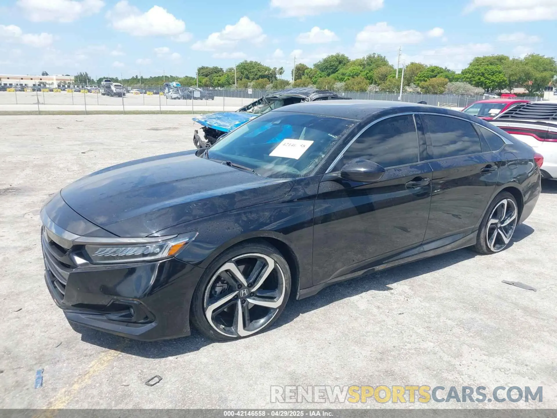 2 Photograph of a damaged car 1HGCV1F42NA034507 HONDA ACCORD 2022