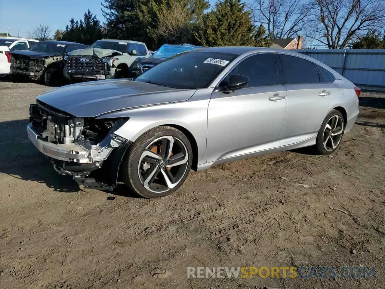 1 Photograph of a damaged car 1HGCV1F42NA035950 HONDA ACCORD 2022
