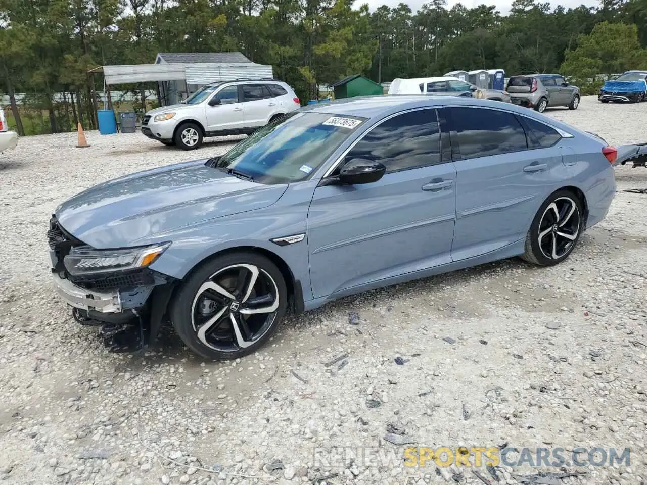 1 Photograph of a damaged car 1HGCV1F42NA042977 HONDA ACCORD 2022