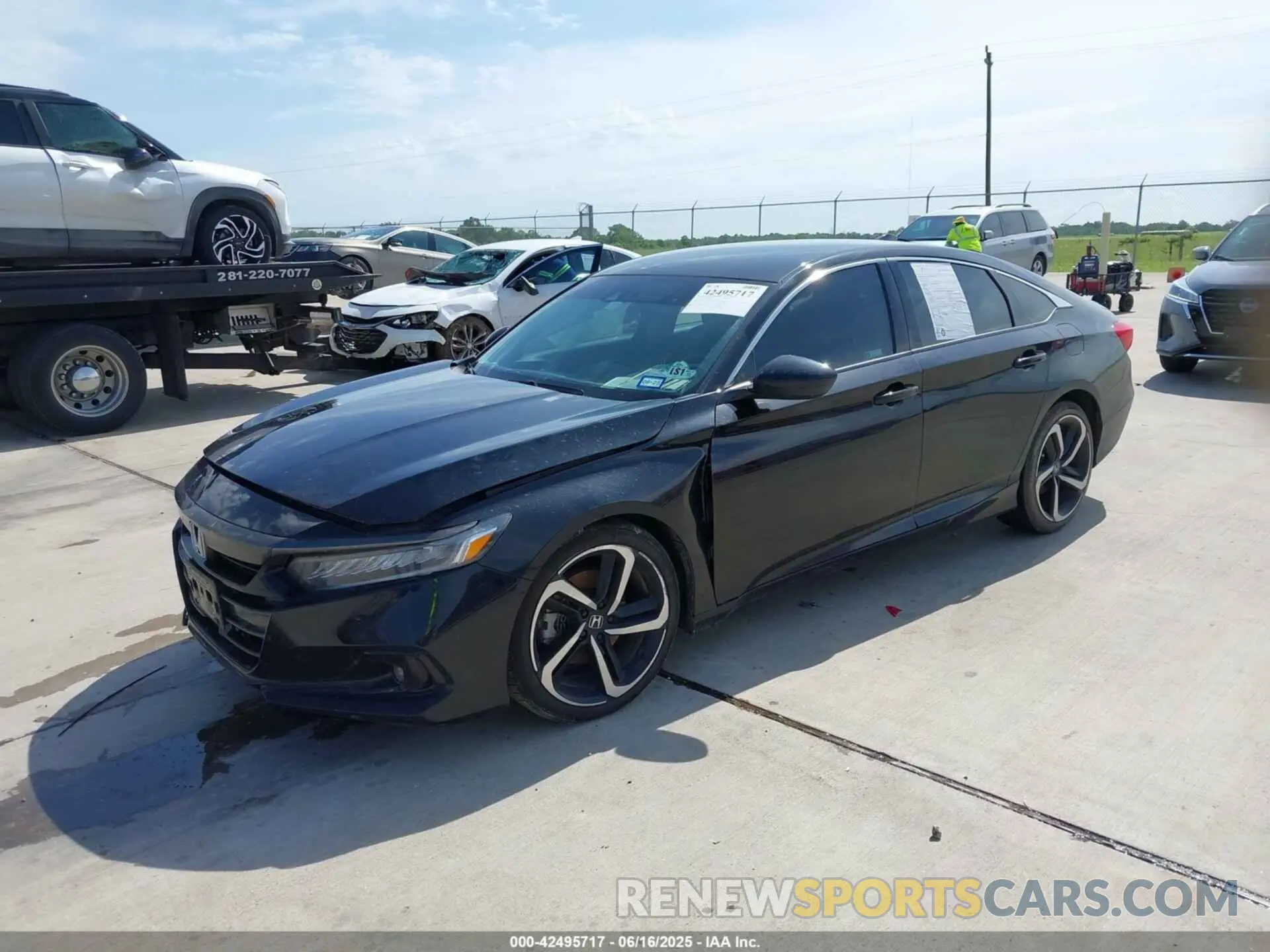 2 Photograph of a damaged car 1HGCV1F42NA054904 HONDA ACCORD 2022