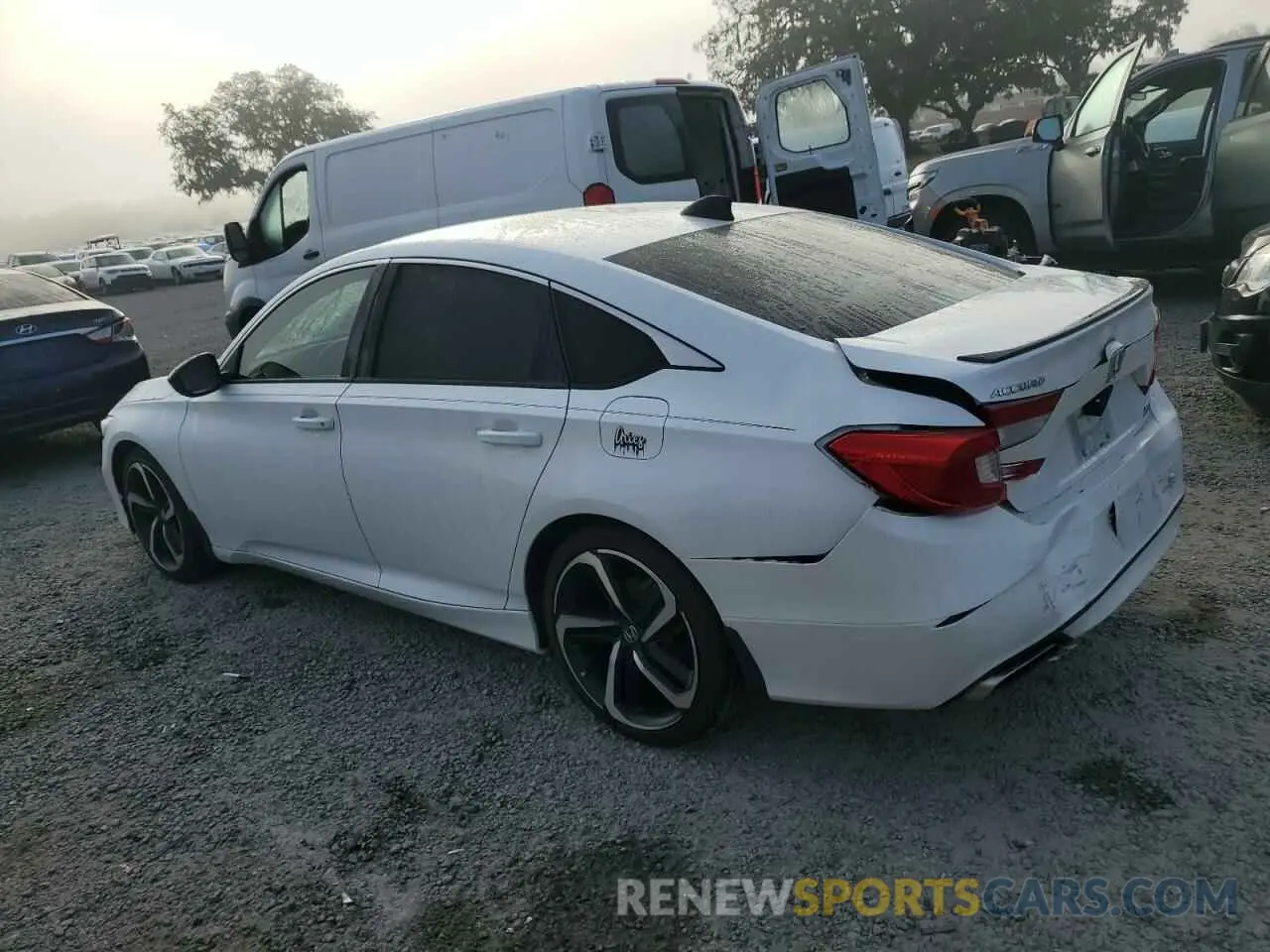 2 Photograph of a damaged car 1HGCV1F42NA066258 HONDA ACCORD 2022