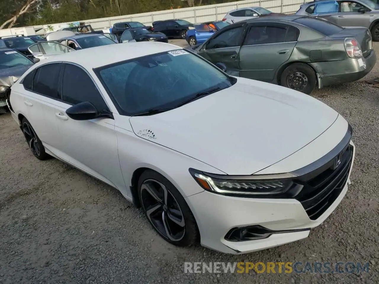 4 Photograph of a damaged car 1HGCV1F42NA066258 HONDA ACCORD 2022