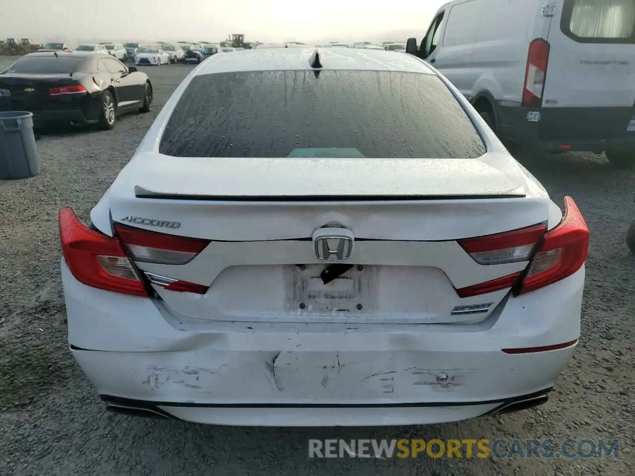 6 Photograph of a damaged car 1HGCV1F42NA066258 HONDA ACCORD 2022