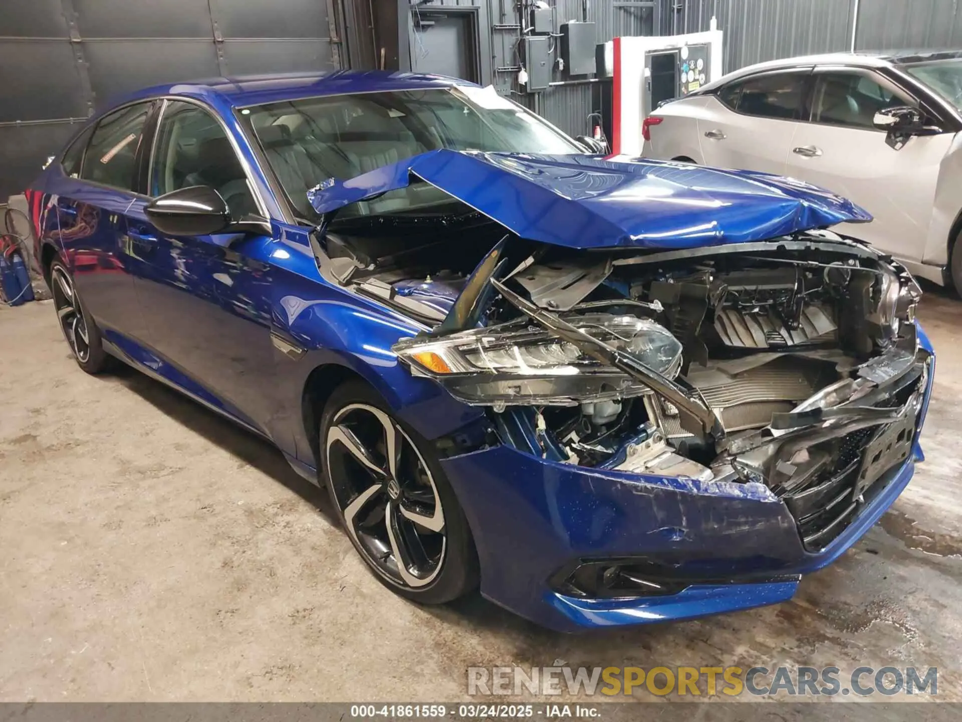 1 Photograph of a damaged car 1HGCV1F42NA118648 HONDA ACCORD 2022