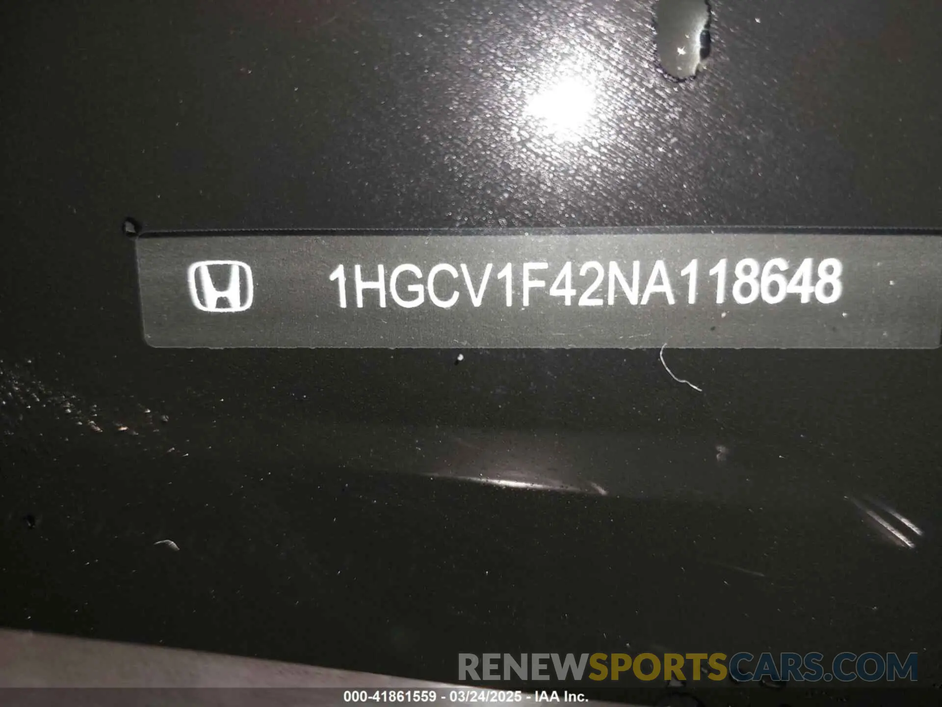 18 Photograph of a damaged car 1HGCV1F42NA118648 HONDA ACCORD 2022