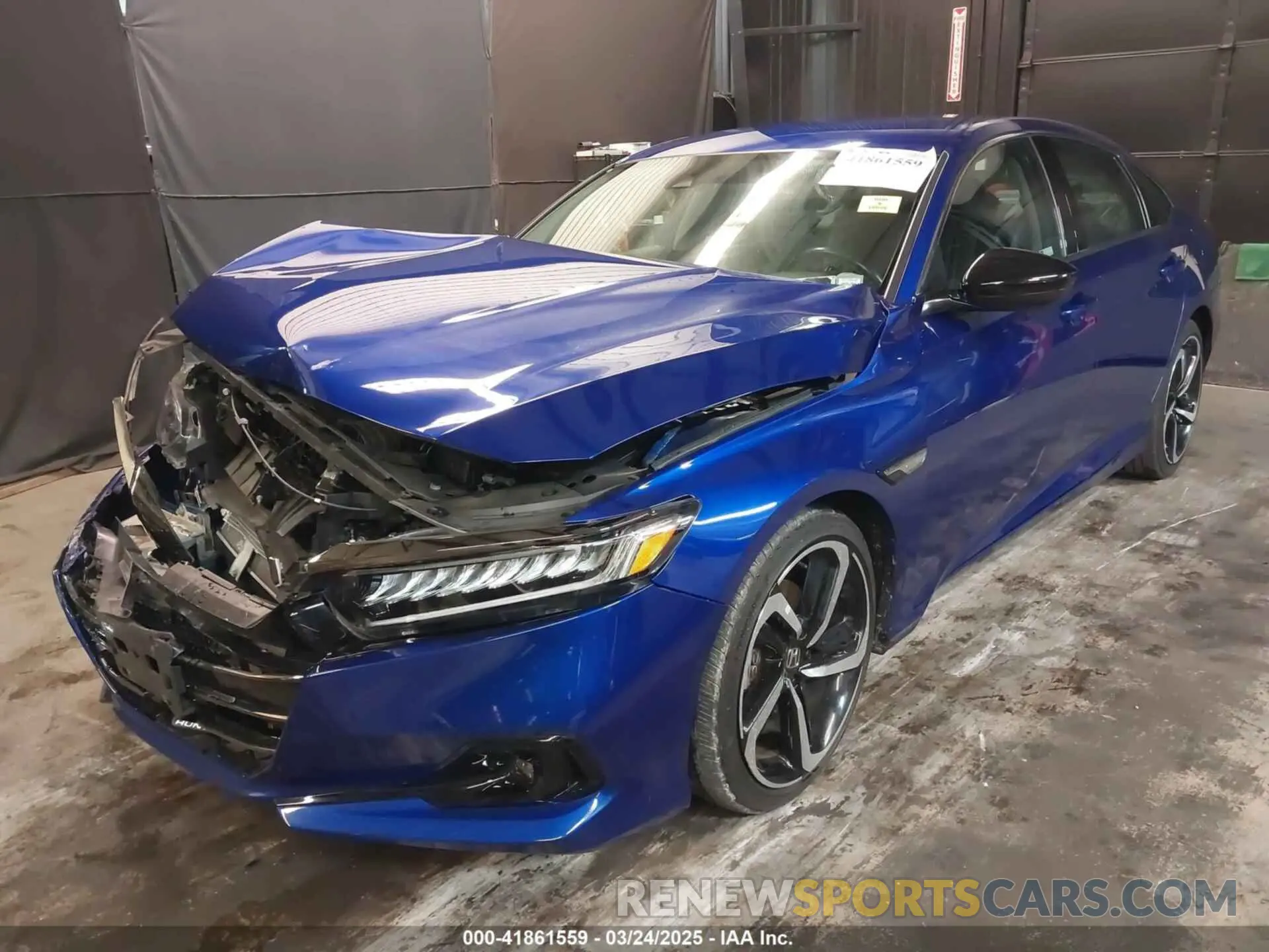 2 Photograph of a damaged car 1HGCV1F42NA118648 HONDA ACCORD 2022