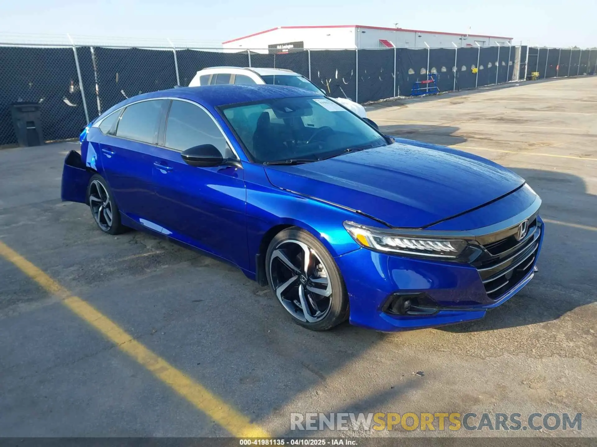 1 Photograph of a damaged car 1HGCV1F43NA006697 HONDA ACCORD 2022