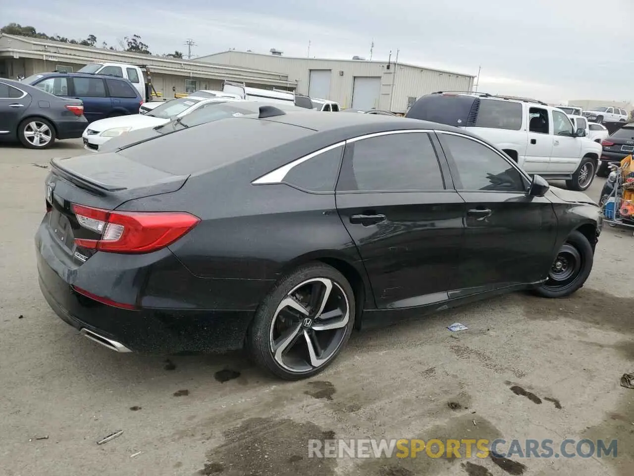 3 Photograph of a damaged car 1HGCV1F43NA026691 HONDA ACCORD 2022