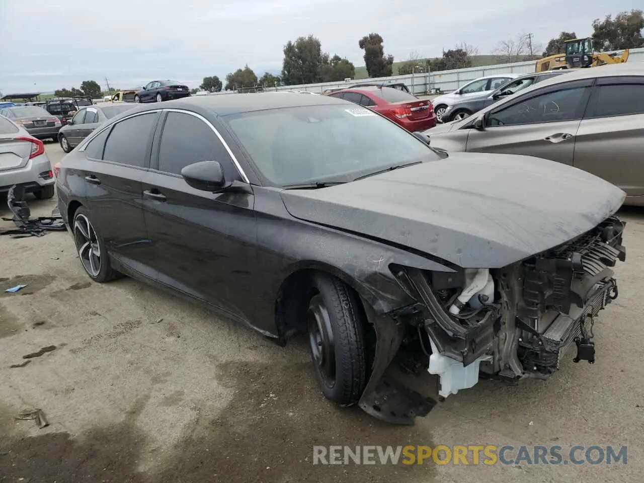 4 Photograph of a damaged car 1HGCV1F43NA026691 HONDA ACCORD 2022