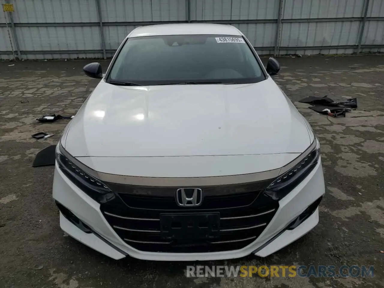 5 Photograph of a damaged car 1HGCV1F43NA055737 HONDA ACCORD 2022