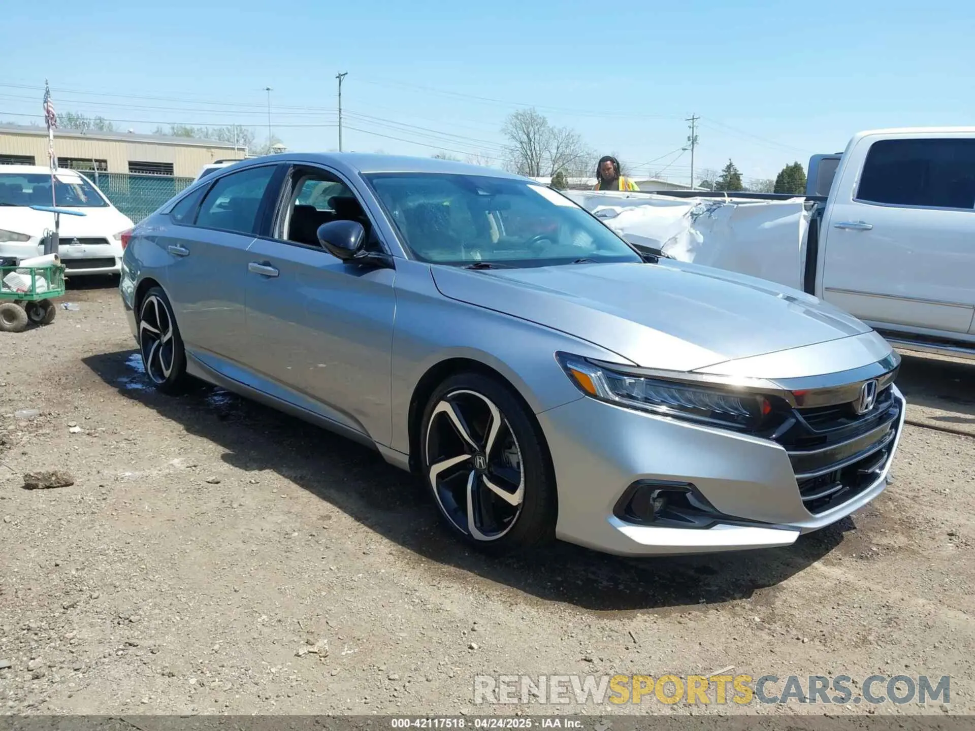 1 Photograph of a damaged car 1HGCV1F43NA080895 HONDA ACCORD 2022