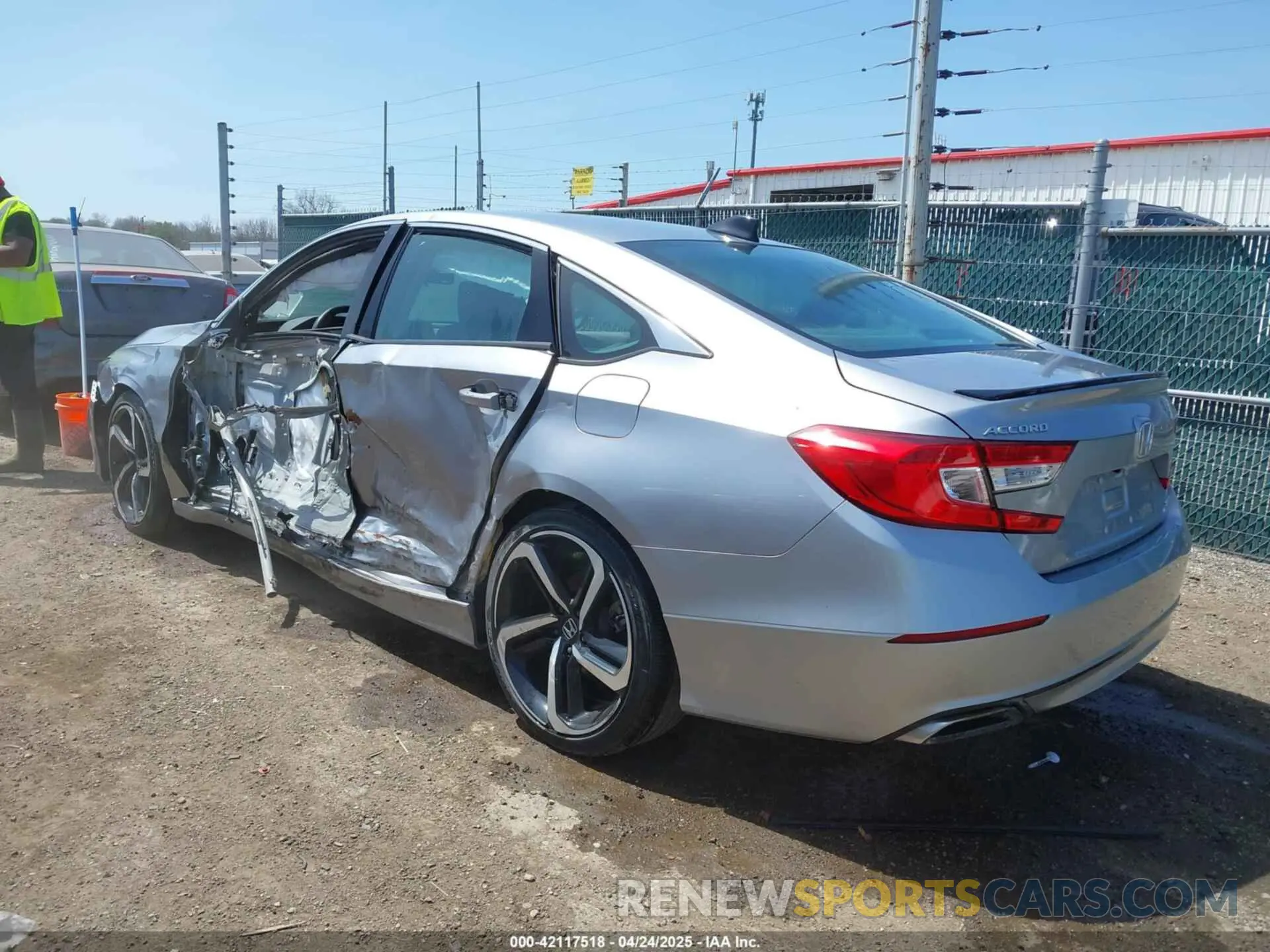 3 Photograph of a damaged car 1HGCV1F43NA080895 HONDA ACCORD 2022