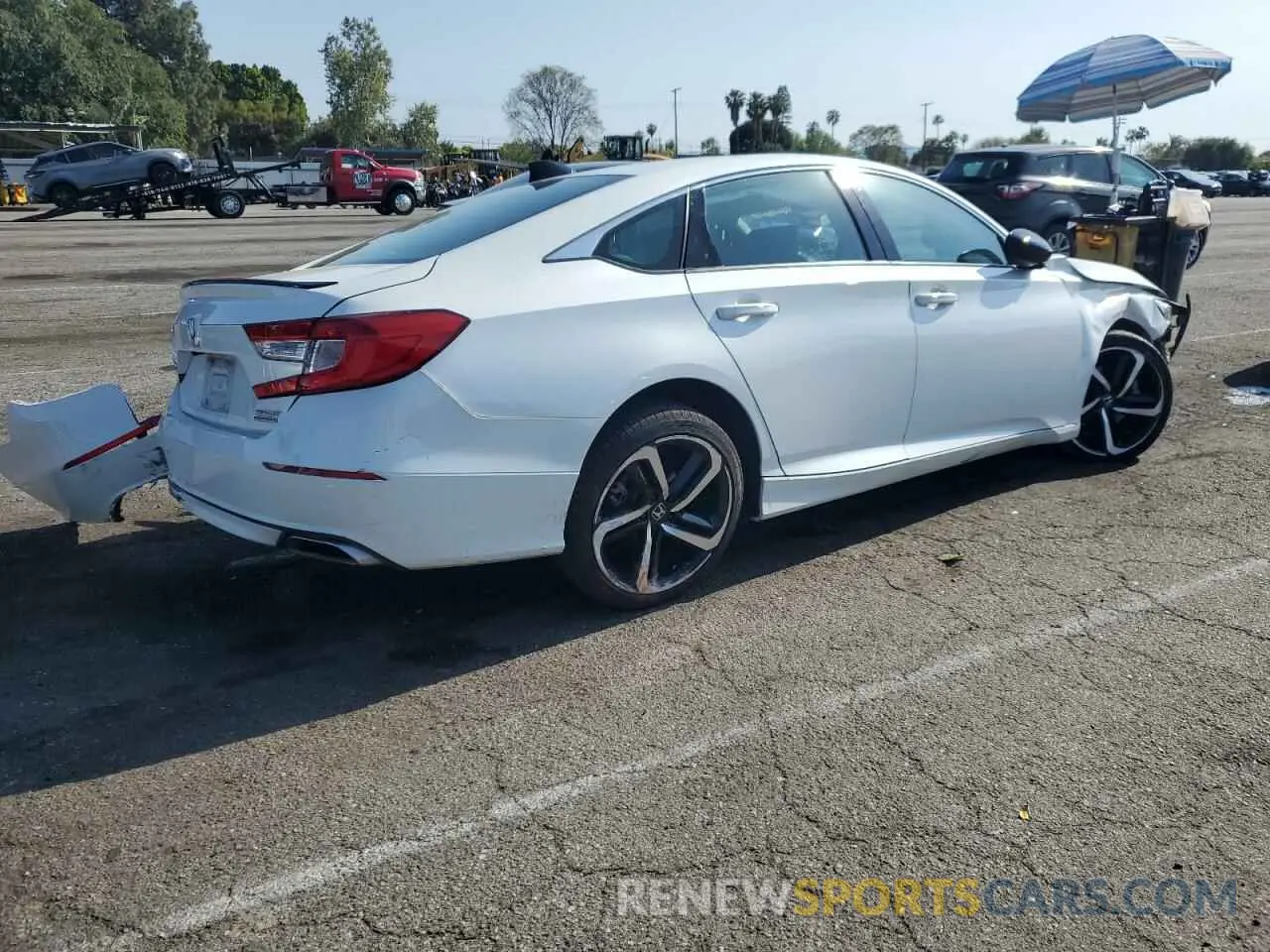 3 Photograph of a damaged car 1HGCV1F43NA092805 HONDA ACCORD 2022