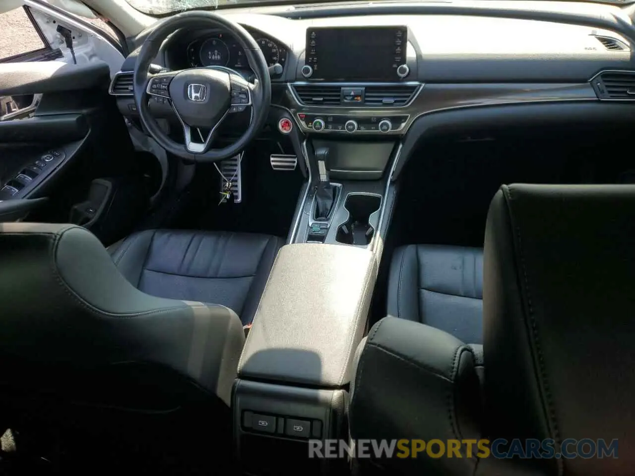 8 Photograph of a damaged car 1HGCV1F43NA092805 HONDA ACCORD 2022