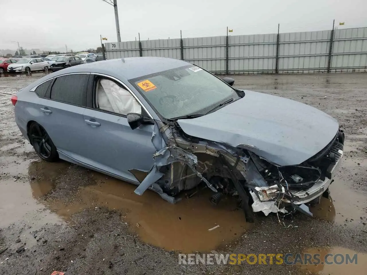 4 Photograph of a damaged car 1HGCV1F43NA107917 HONDA ACCORD 2022