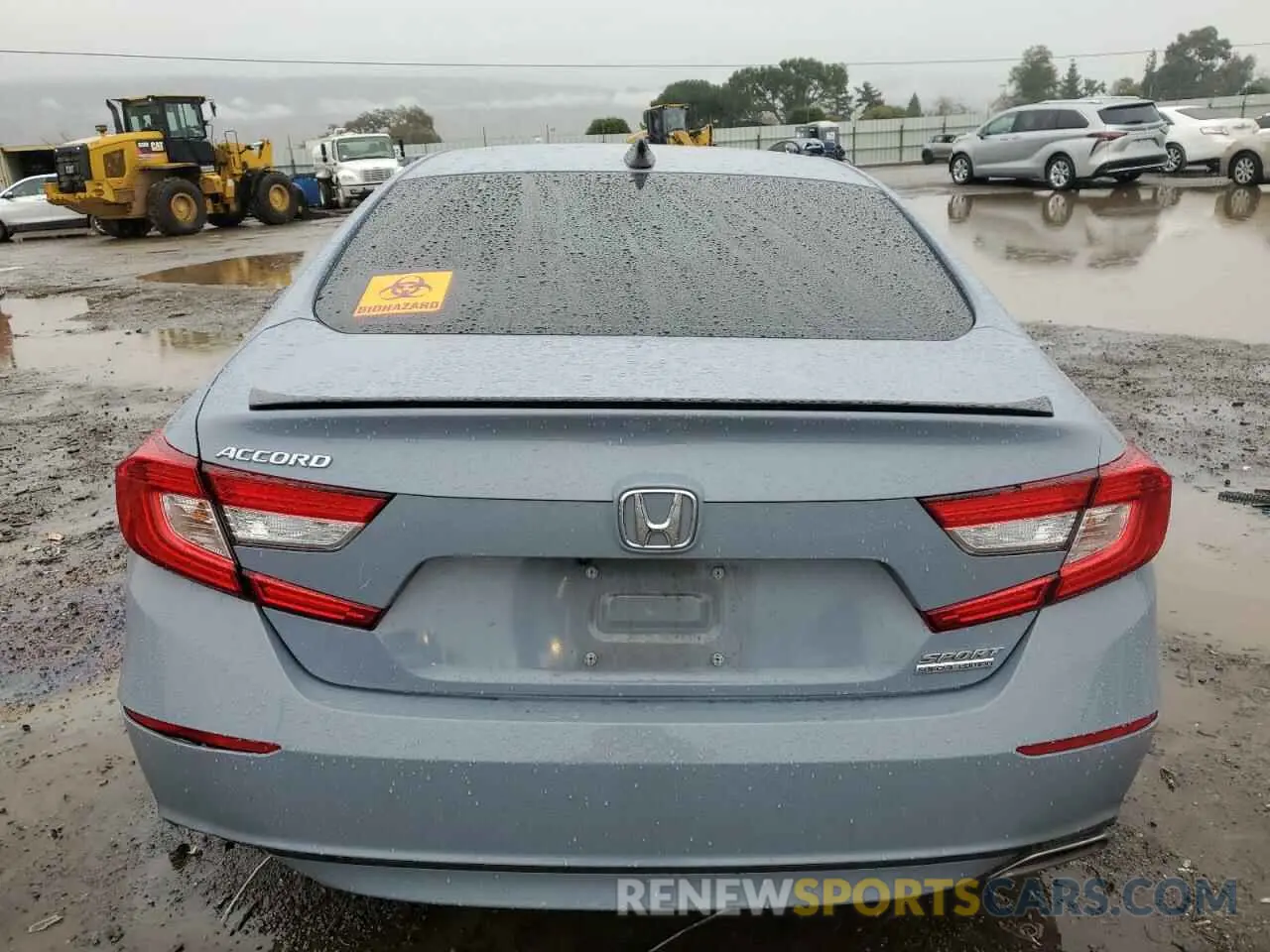 6 Photograph of a damaged car 1HGCV1F43NA107917 HONDA ACCORD 2022