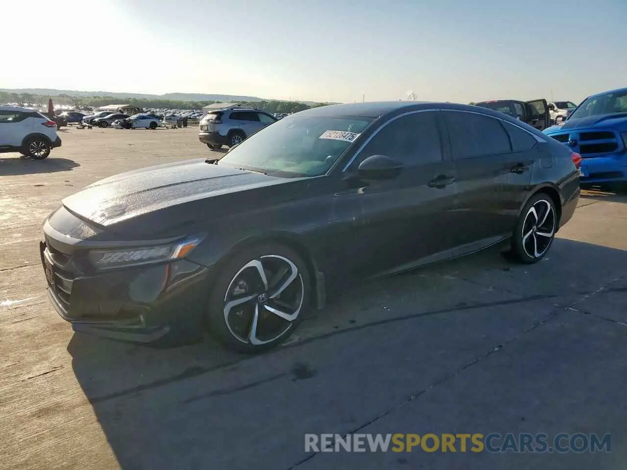 1 Photograph of a damaged car 1HGCV1F44NA015666 HONDA ACCORD 2022