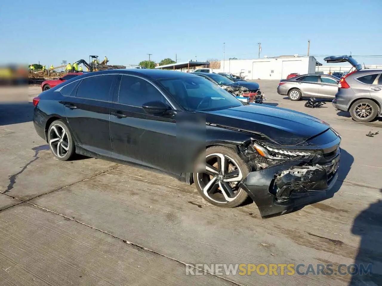 4 Photograph of a damaged car 1HGCV1F44NA015666 HONDA ACCORD 2022