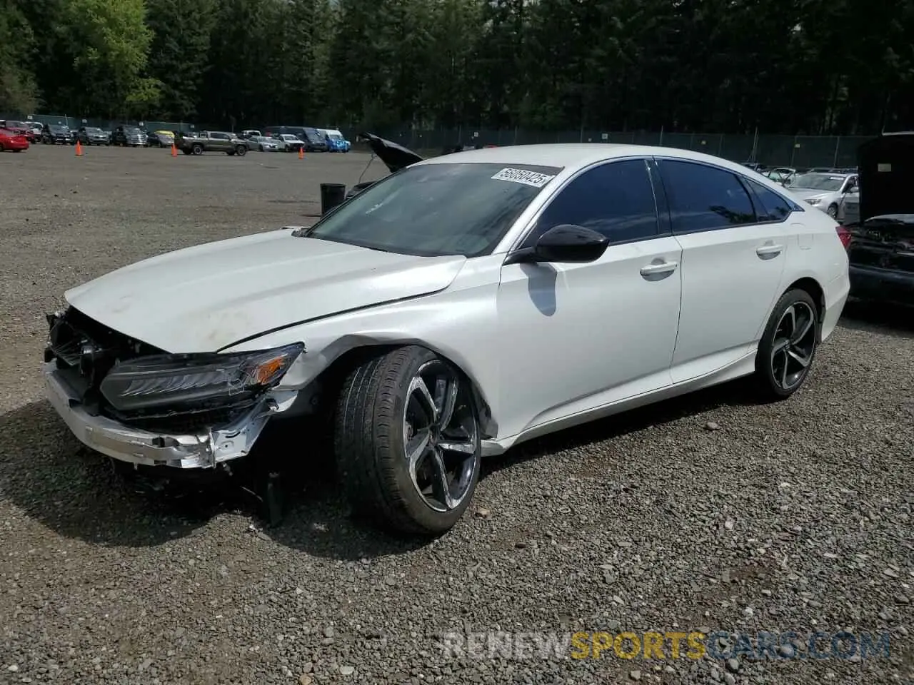 1 Photograph of a damaged car 1HGCV1F44NA113287 HONDA ACCORD 2022