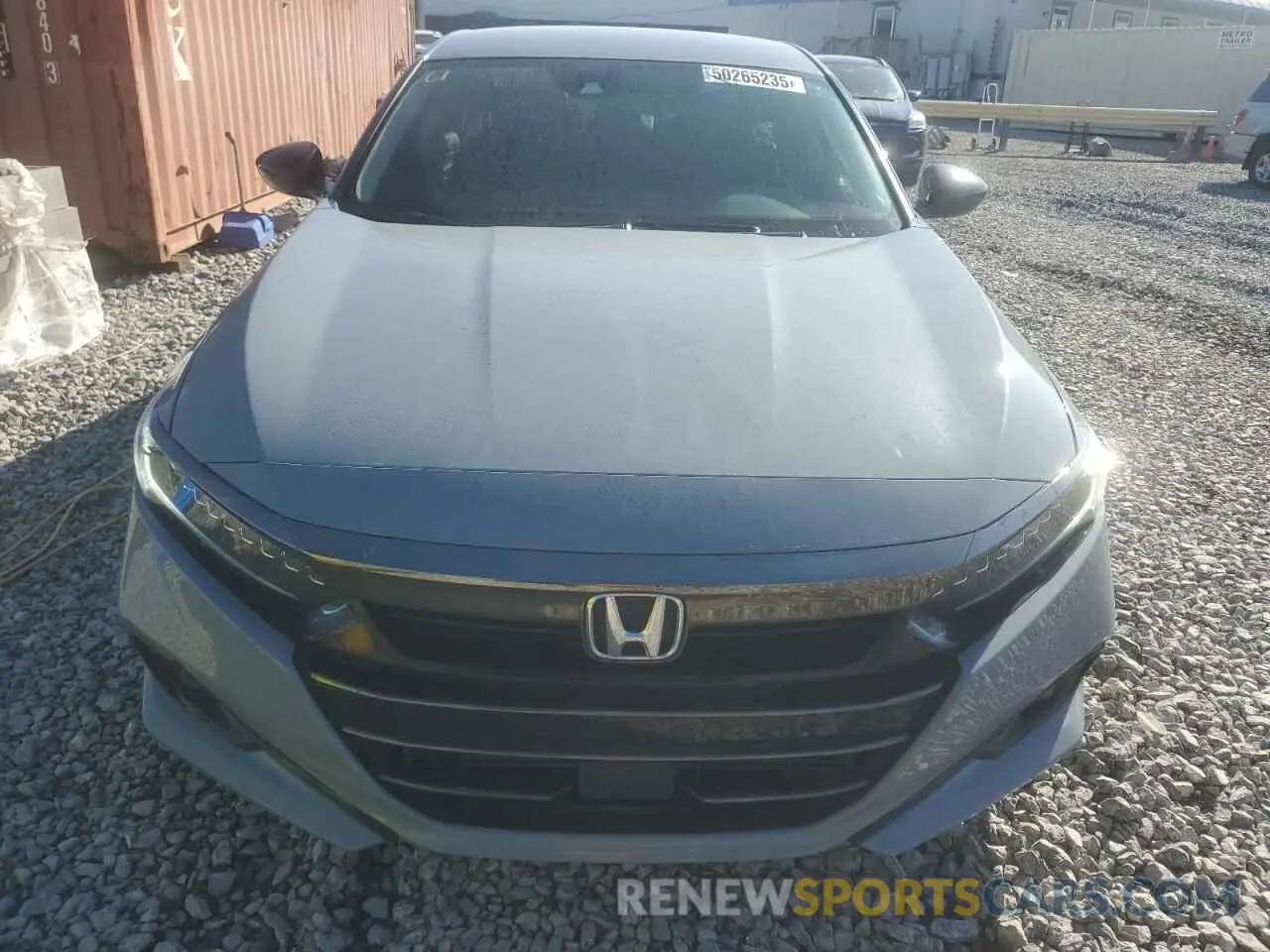 5 Photograph of a damaged car 1HGCV1F44NA115167 HONDA ACCORD 2022