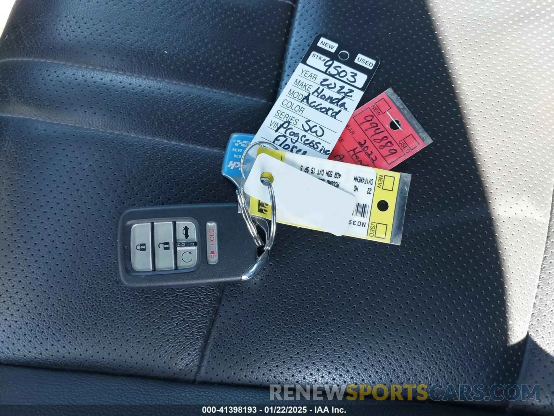 11 Photograph of a damaged car 1HGCV1F45NA003994 HONDA ACCORD 2022