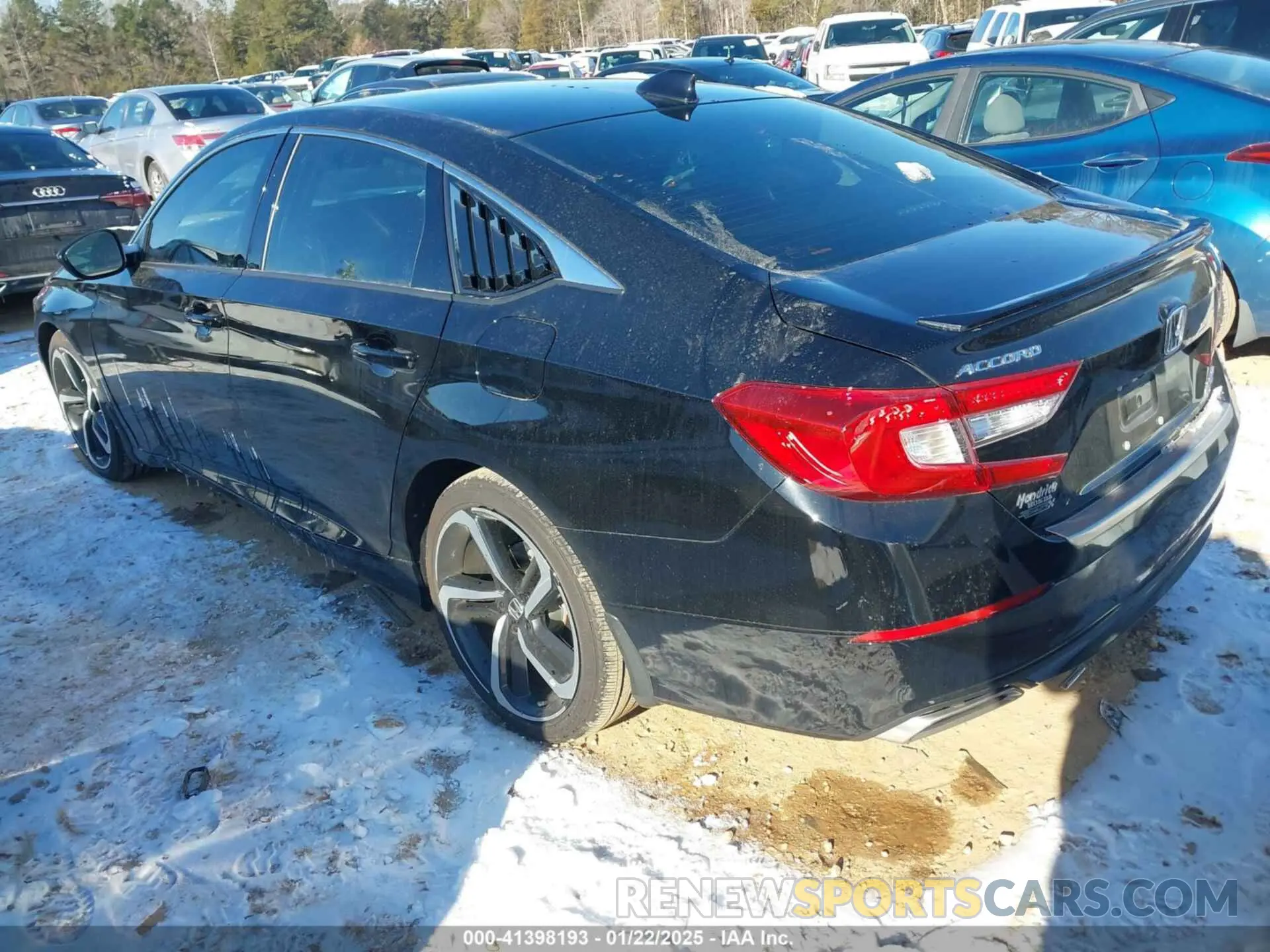 3 Photograph of a damaged car 1HGCV1F45NA003994 HONDA ACCORD 2022