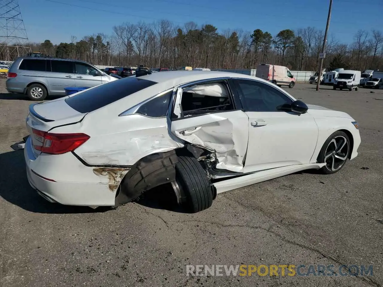 3 Photograph of a damaged car 1HGCV1F45NA027065 HONDA ACCORD 2022