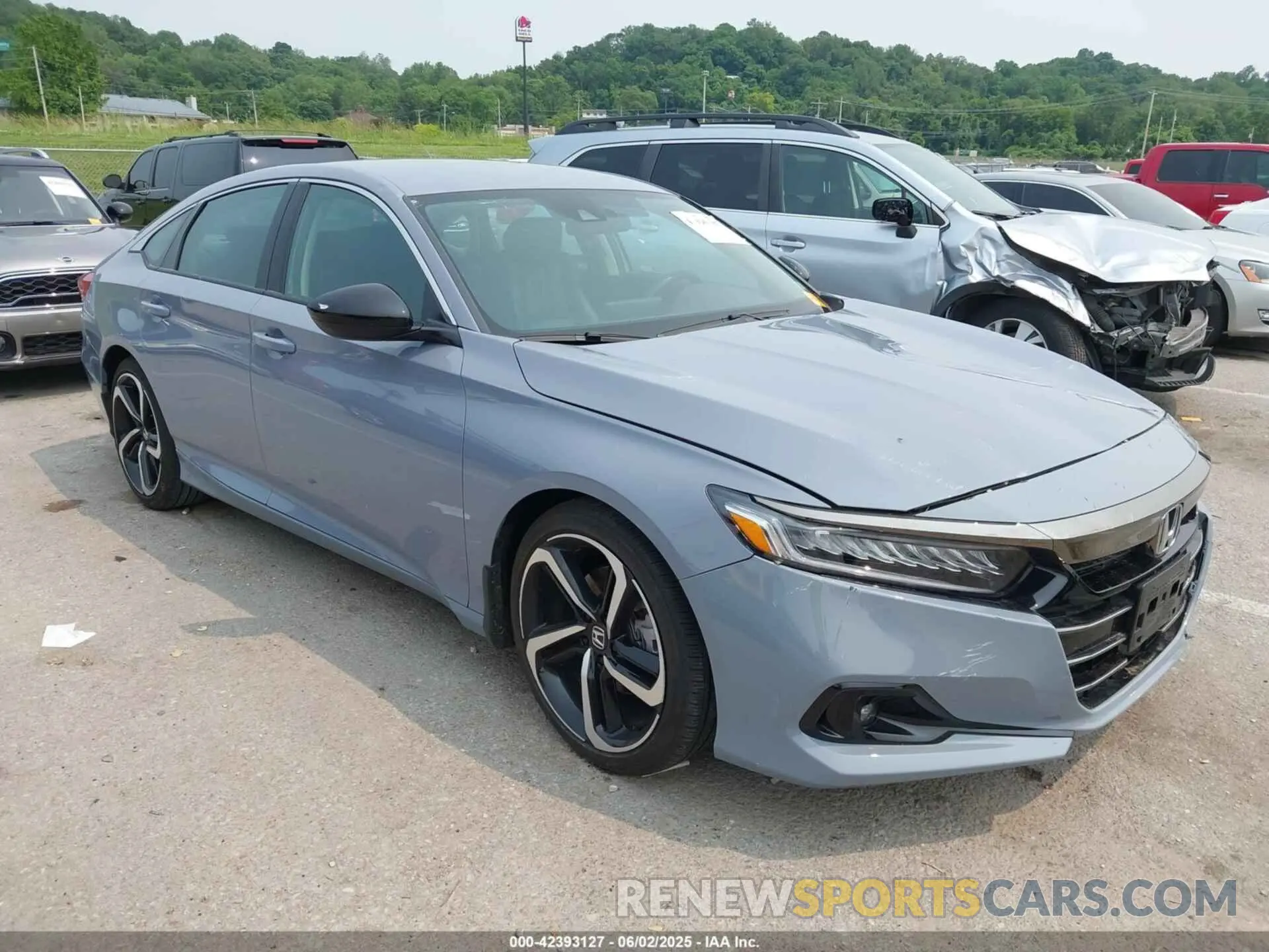 1 Photograph of a damaged car 1HGCV1F45NA042505 HONDA ACCORD 2022