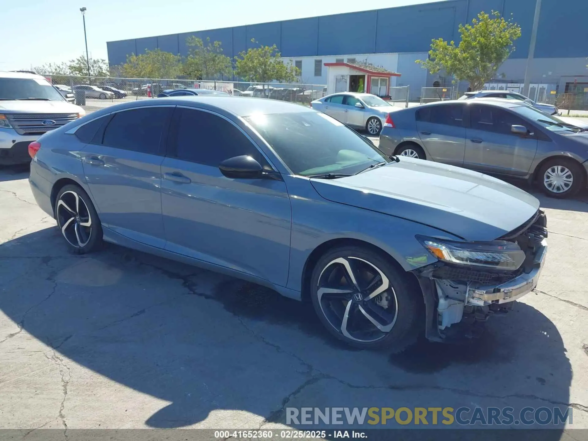 1 Photograph of a damaged car 1HGCV1F45NA053052 HONDA ACCORD 2022