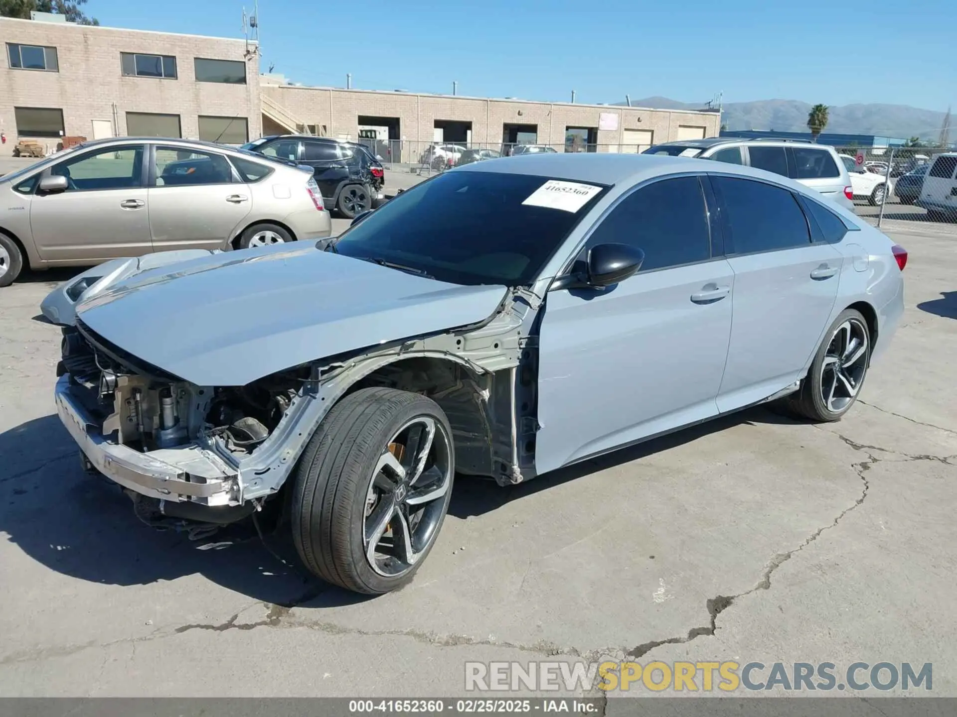 2 Photograph of a damaged car 1HGCV1F45NA053052 HONDA ACCORD 2022