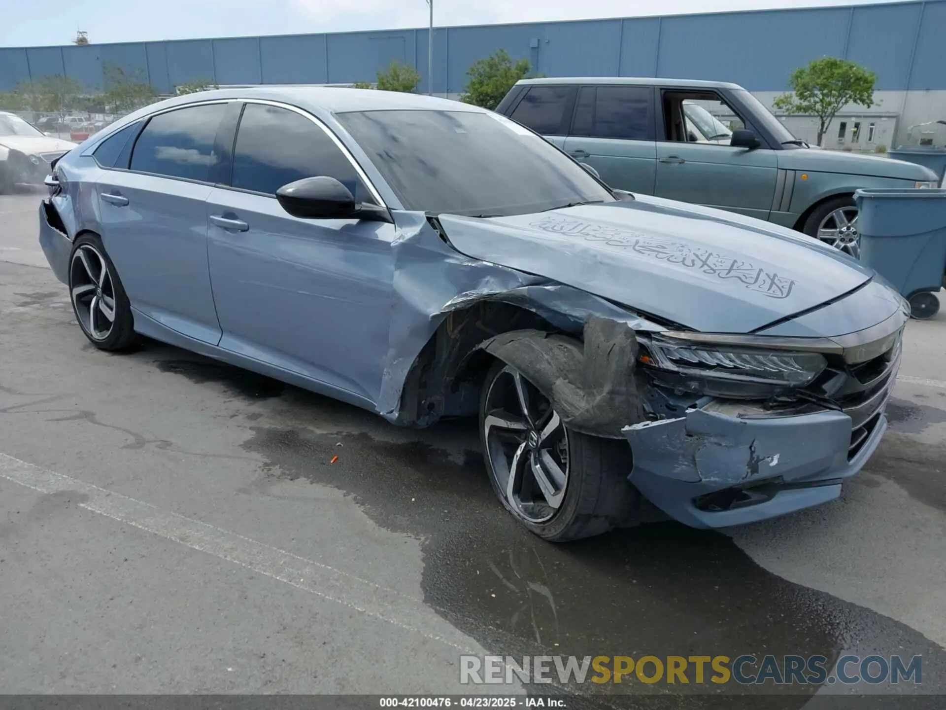 1 Photograph of a damaged car 1HGCV1F45NA056498 HONDA ACCORD 2022