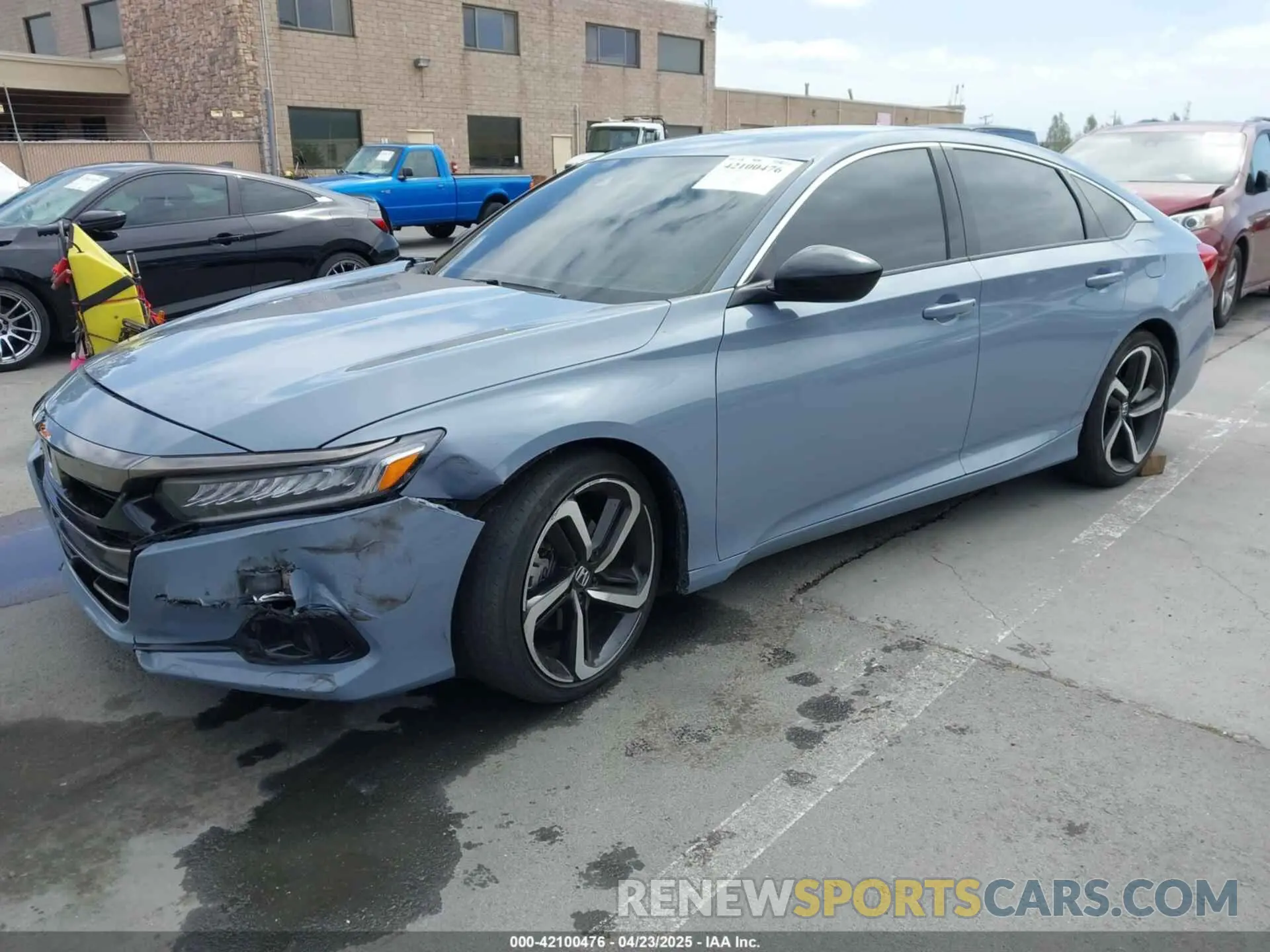 2 Photograph of a damaged car 1HGCV1F45NA056498 HONDA ACCORD 2022
