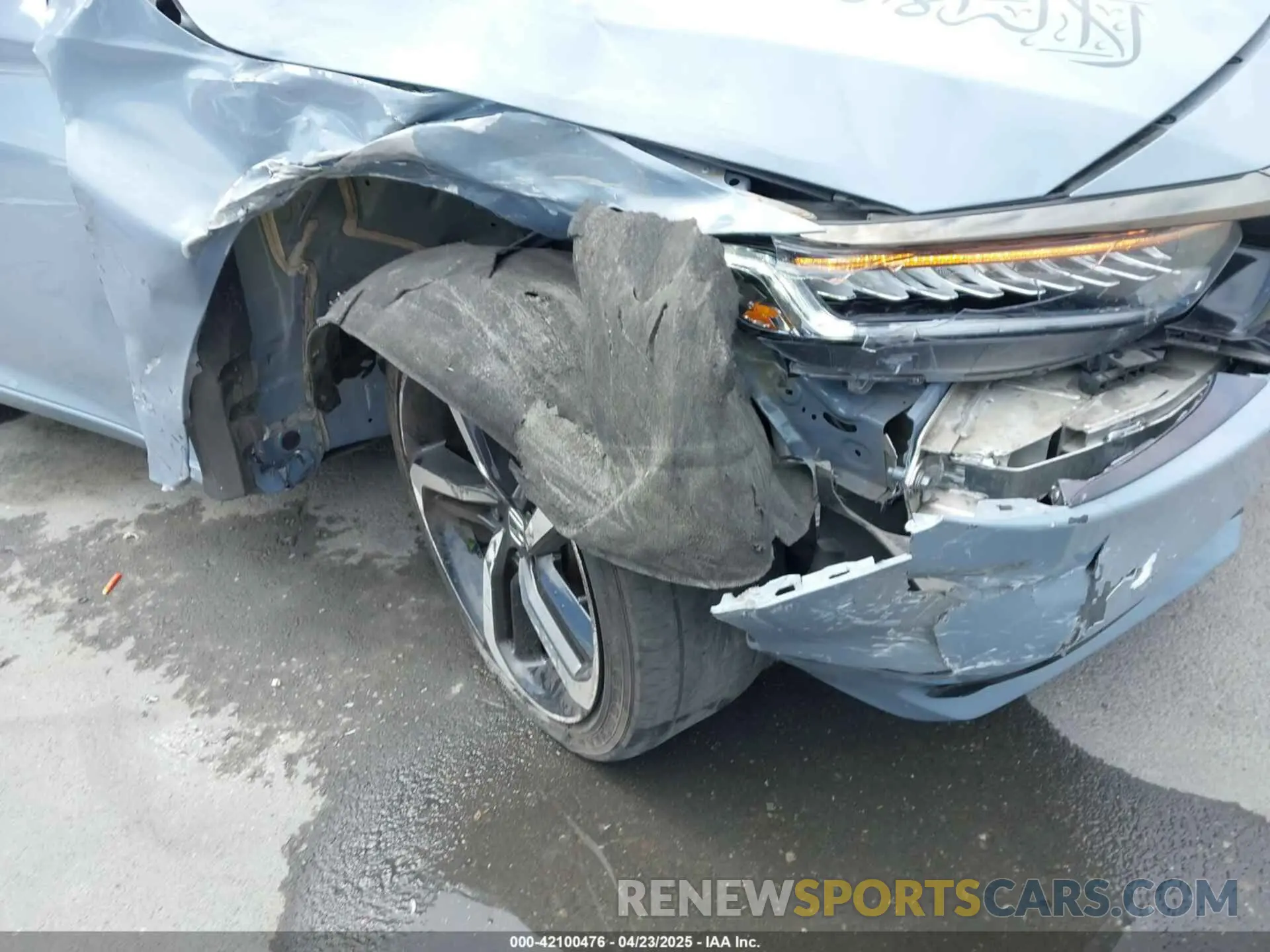 6 Photograph of a damaged car 1HGCV1F45NA056498 HONDA ACCORD 2022